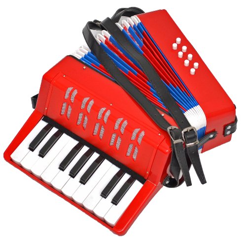 ts-ideen 6064 Accordéon pour Enfant Rouge – Image 9