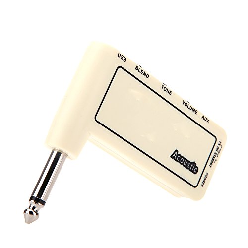 Andoer Mini Rechargeable Guitare Electrique plug Ampli Casque Amplificateur Original Son – Image 5
