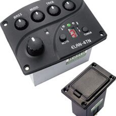 Belcat 4TN Préamplificateur avec FND tuner pour Guitare Noir