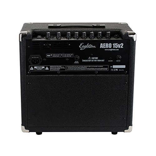 Eagletone AERO 15 V2 Ampli Guitare à modélisation 15W Noir – Image 4