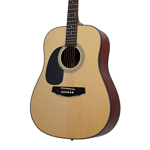 Eagletone Riverside LH Guitare folk acoustique Naturel - Gaucher ...