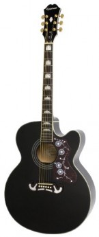 Epiphone-EJ-200SCE-Guitare-lectro-acoustique-Noir-0