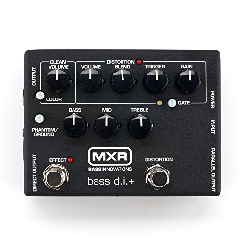 Jim MXR - Préamplificateurs pour guitares et basses Préampli Basse D.I Plus - M80