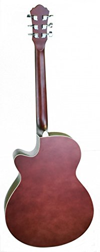 KEYTONE jUMBO aCOUSTIQUE/gUITARE fOLK aVEC tONABNEHMERSYSTEM rOUGE – Image 5