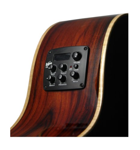 Luna guitars VISTA WOLF Guitare electro-acoustique Grand Auditorium – Image 2