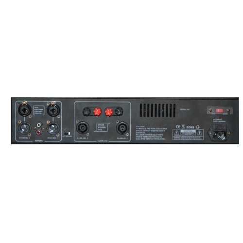 Mac Mah ECX300 Pack de 2 Amplificateurs 300 W 4 Ohm Aluminium