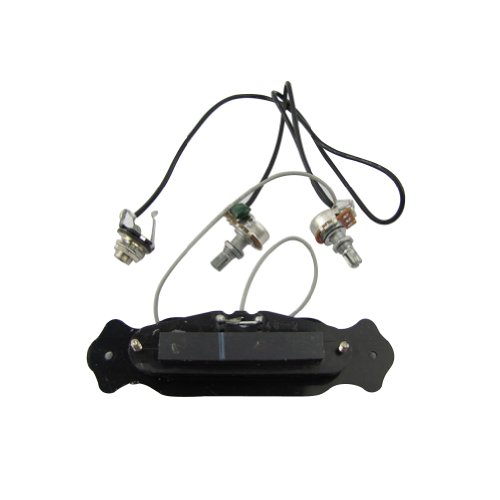 Musiclily Kit micro avec boutons jack et condensateur pour guitare acoustique – Image 2