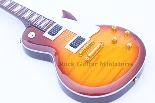 RGM652 Jimmy Page Led Zeppelin Cherryburst Guitare Miniature – Image 2
