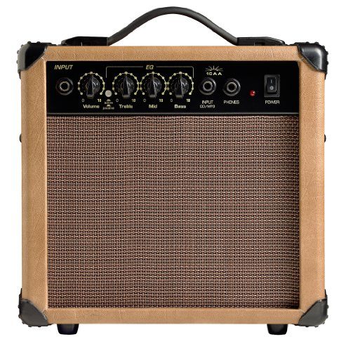 Rocket GA10A Amplificateur de Guitare acoustique 10 W Marron