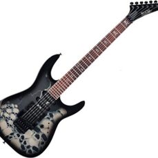 Rocktile Pro JK150F-BSK guitare eléctrique skull