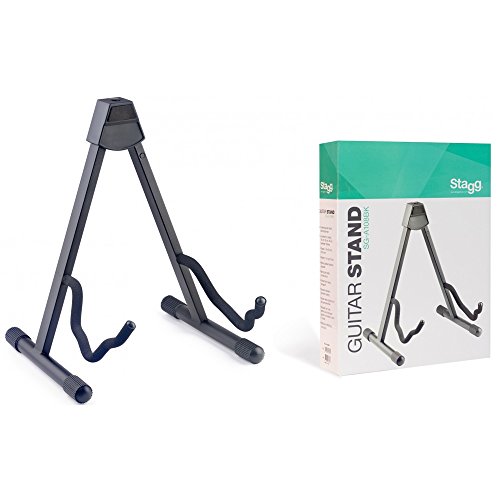 Stagg SGA108BK Stand en A pour guitare électrique/acoustique Pliable Universel – Image 3