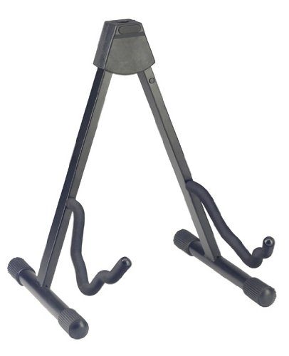 Stagg SGA108BK Stand en A pour guitare électrique/acoustique Pliable Universel