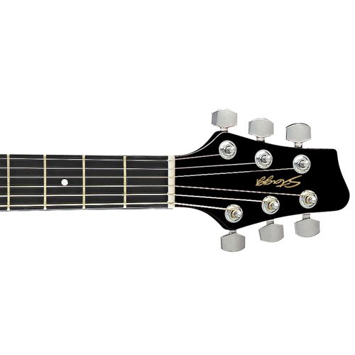 Stagg SW201 LH N Guitare acoustique Dreadnought gaucher Taille 3/4 – Image 4