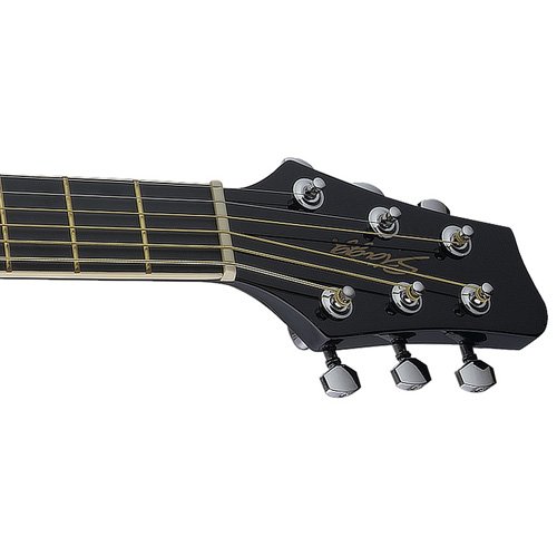 Stagg SW201 guitare gaucher - Noir – Image 4