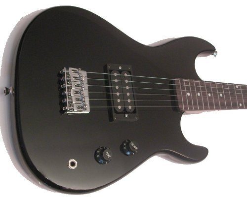 Vision St4 Guitare Electrique 3/4 Noire Pour Enfant ~ Neuve & Garantie