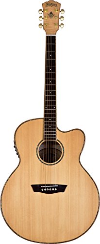 Washburn WJ45SCE Guitare acoustique Jumbo pan coupé