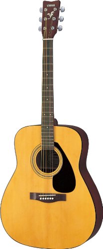 Yamaha F310P Guitare Folk Acoustique avec Sacoche, Sangle, Diapason, Cordes, 3 Médiators, Manivelle et Capo - Bois Naturel – Image 2