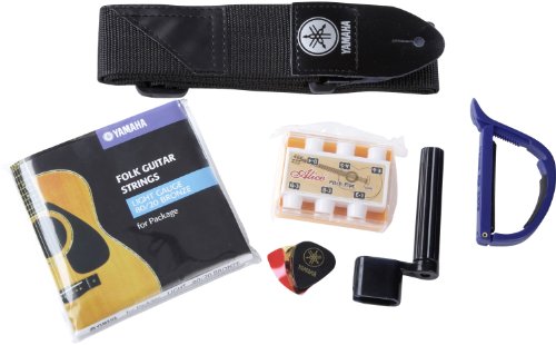 Yamaha F310P-TBS Guitare Folk Acoustique avec Sacoche, Sangle, Diapason, Cordes, 3 Médiators, Manivelle et Capo - Sunburnt – Image 2