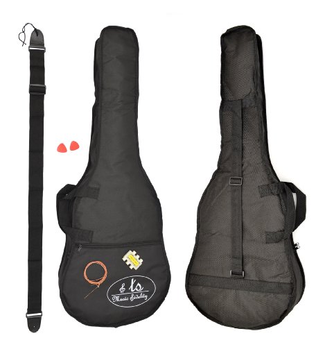 ts-ideen 5298 Guitare acoustique Western Style Noir – Image 5