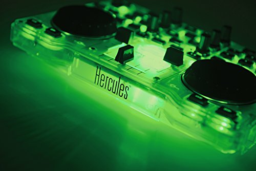 Hercules DJControl Glow - Contrôleur DJ Double Platine avec Effet Lumineux – Image 7