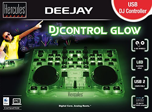 Hercules DJControl Glow - Contrôleur DJ Double Platine avec Effet Lumineux – Image 9