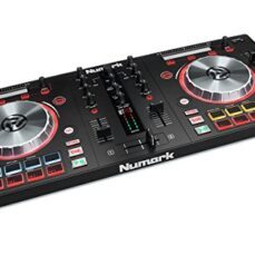 Numark MixTrack Pro III | Surface de contrôle DJ 2 voies, avec 16 pads, carte son et logiciel Serato DJ