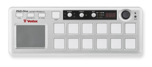 Vestax Pad One Contrôleur DJ Gris – Image 2
