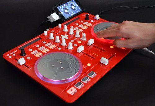 Vestax spin 2 mIDI rouge-rouge – Image 5